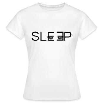 dormir original - T-shirt Femme - blanc - Devant - AI Model Female 172 dark (172cm)
