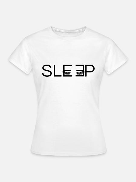 Ursprünglicher Schlaf - Frauen T-Shirt - Weiß