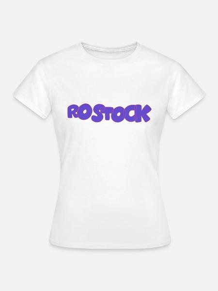 Rostock - Frauen T-Shirt - Weiß