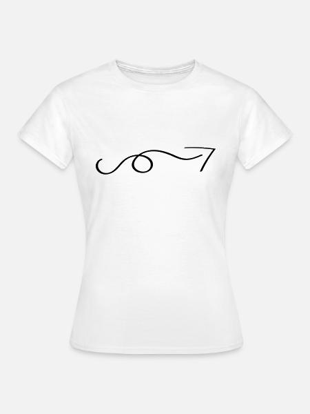 pfeil - Frauen T-Shirt - Weiß