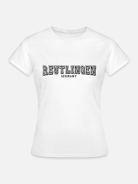 Reutlingen - Frauen T-Shirt - Weiß