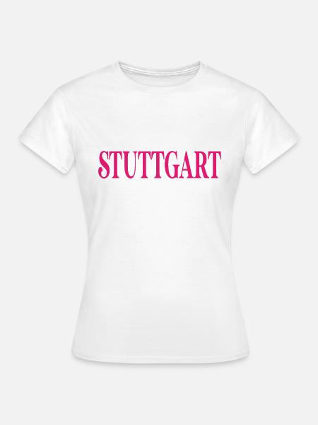 Stuttgart Altdeutsch - Frauen T-Shirt - Weiß