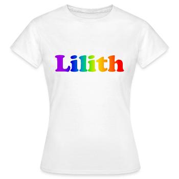 Lilith - Women's T-Shirt - white - Front - AI Model Female 172 dark (172cm)