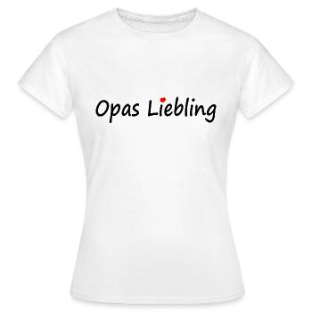 Grandpa's darling - Women's T-Shirt - white - Front - AI Model Female 172 dark (172cm)