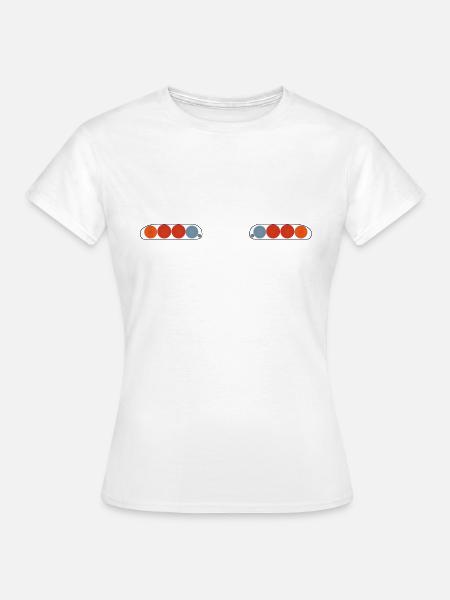 JDM Supra eyes | T-shirts JDM - Frauen T-Shirt - Weiß