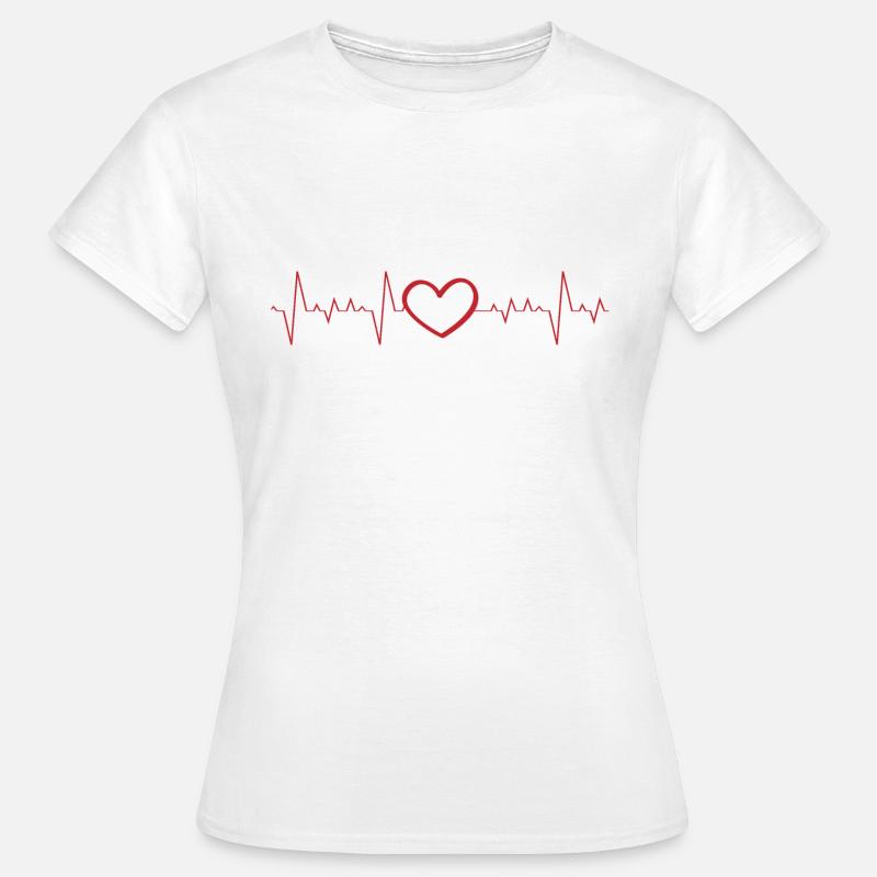 Cardiogram Pulse - Women's T-Shirt - white