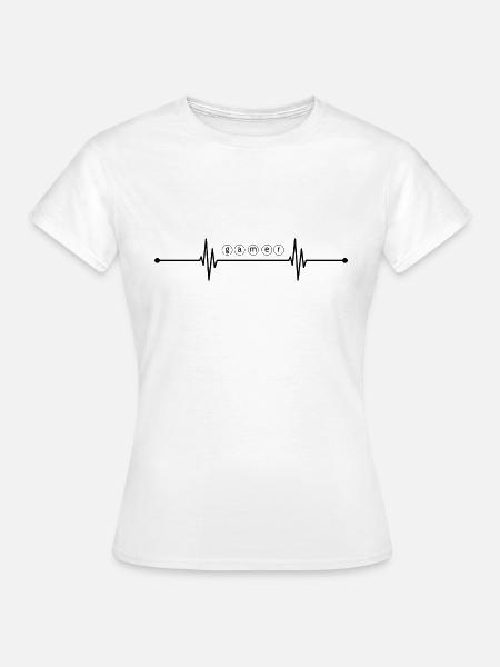 Game Gaming PC - Frauen T-Shirt - Weiß