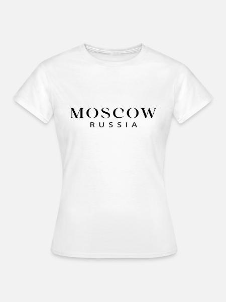 Moscou - Russie - T-shirt Femme - blanc