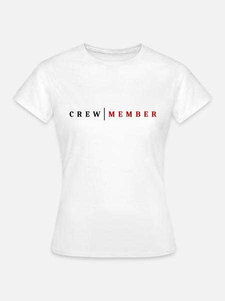 Crew Mitglied - Frauen T-Shirt - Weiß
