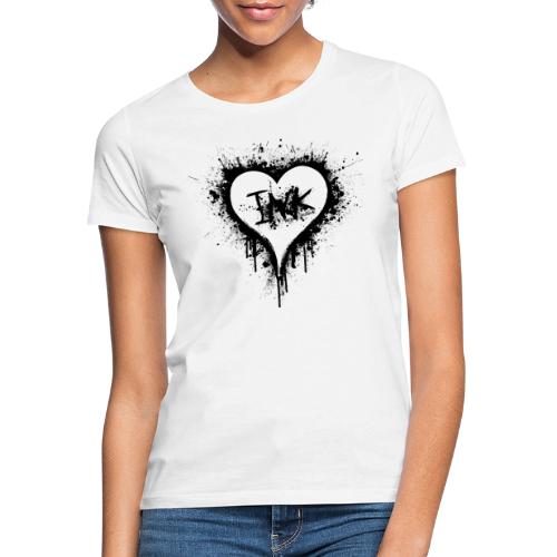 I Love Ink black - Frauen T-Shirt