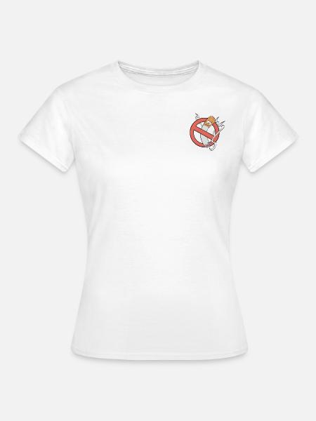 T-Shirt Rauchverbot Logo - Frauen T-Shirt - Weiß