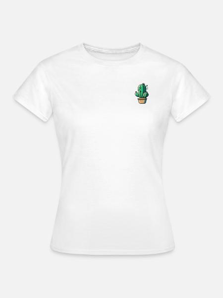 Kaktus - Frauen T-Shirt - Weiß