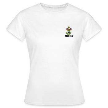Mexique - T-shirt Femme - blanc - Devant - AI Model Female 172 dark (172cm)