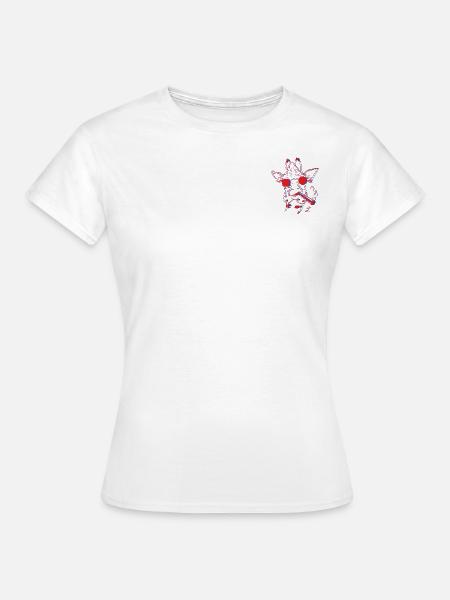 Herr Giraffe - Frauen T-Shirt - Weiß