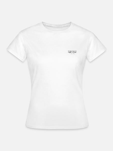 Bien plus petit que mon compte en banque - T-shirt Femme - blanc