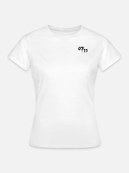 0711 schwarz - Frauen T-Shirt - Weiß