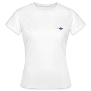 Forget me not - Women's T-Shirt - white - Front - AI Model Female 172 dark (172cm)