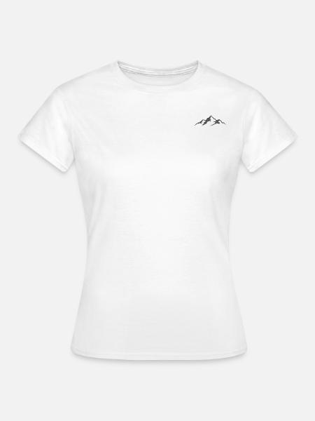 Berg - Frauen T-Shirt - Weiß