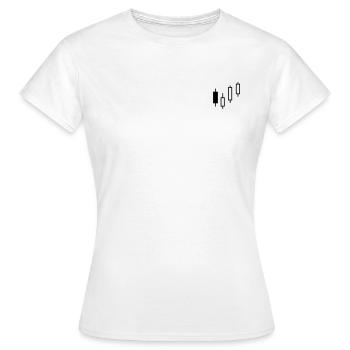 Candle sticks - Frauen T-Shirt - Weiß - Vorne - AI Model Female 172 dark (172cm)