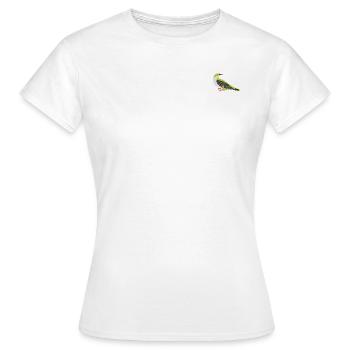 Oriole oiseau femelle / Illustration graphique - T-shirt Femme - blanc - Devant - AI Model Female 172 dark (172cm)