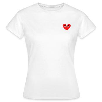 Fast - Frauen T-Shirt - Weiß - Vorne - AI Model Female 172 dark (172cm)