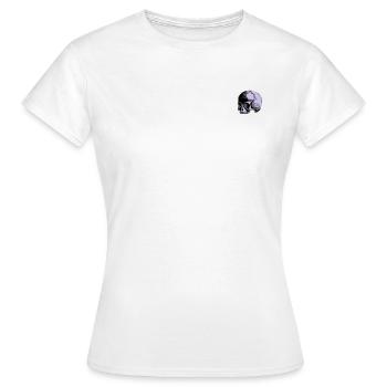 Tête de mort - T-shirt Femme - blanc - Devant - AI Model Female 172 dark (172cm)