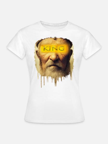 Roi des Rois - T-shirt Femme - blanc