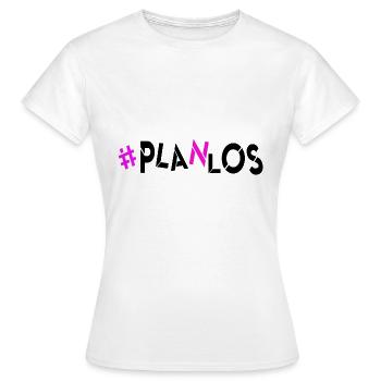 heute morgen keine Idee kein Plan kopflos planlos - Frauen T-Shirt - Weiß - Vorne - AI Model Female 172 dark (172cm)
