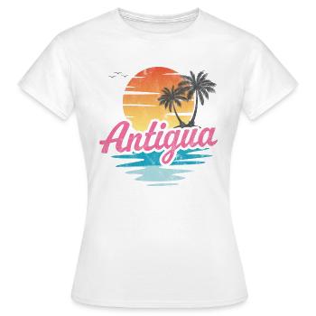 Antigua - Women's T-Shirt - white - Front - AI Model Female 172 dark (172cm)