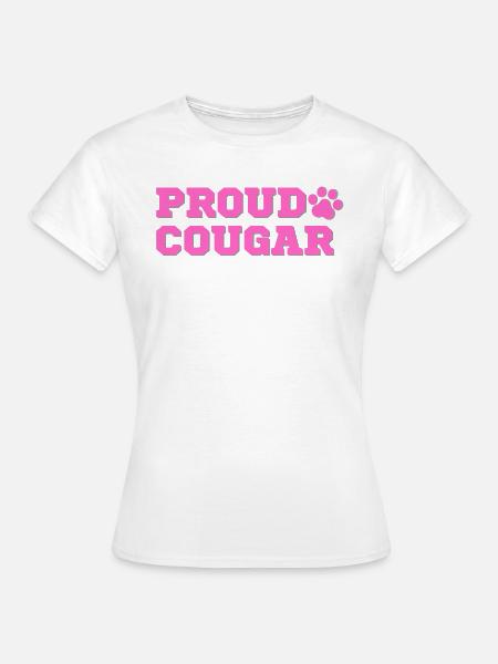 STOLZER COUGAR 3 - Frauen T-Shirt - Weiß