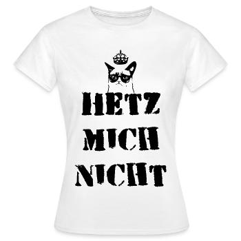 Don't rush me - Women's T-Shirt - white - Front - AI Model Female 172 dark (172cm)