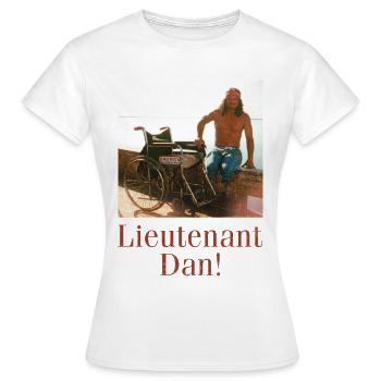 Forrest Gump Lieutenant Dan - Frauen T-Shirt - Weiß - Vorne - AI Model Female 172 dark (172cm)