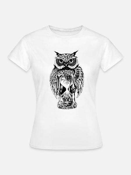 Wächter der Zeit - Frauen T-Shirt - Weiß
