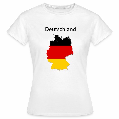 Deutschland Karte - Frauen T-Shirt