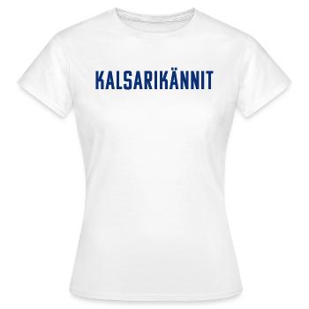 Alkohol Saufen in Finnland: Kalsarikannit Geschenk - Frauen T-Shirt - Weiß - Vorne - AI Model Female 172 dark (172cm)