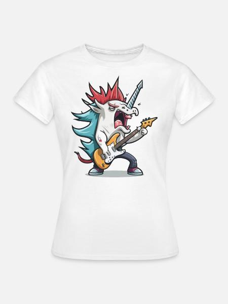 Magische Melodie - Frauen T-Shirt - Weiß