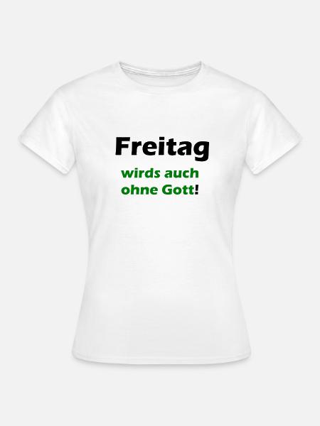 Freitag - Frauen T-Shirt - Weiß