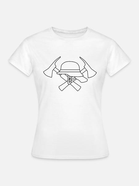 Freiwillige Feuerwehr - Frauen T-Shirt - Weiß