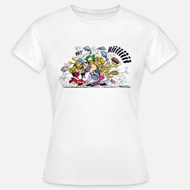 Asterix & Obelix Fight - Koszulka damska - biały