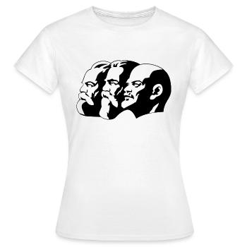 Kapitalismus - Frauen T-Shirt - Weiß - Vorne - AI Model Female 172 dark (172cm)