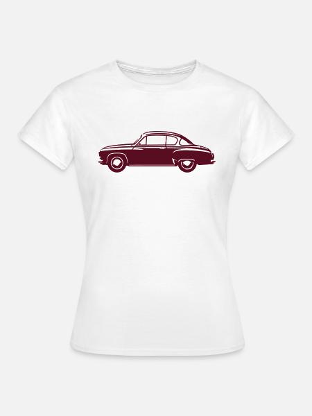 Wartburg Coupe - Frauen T-Shirt - Weiß
