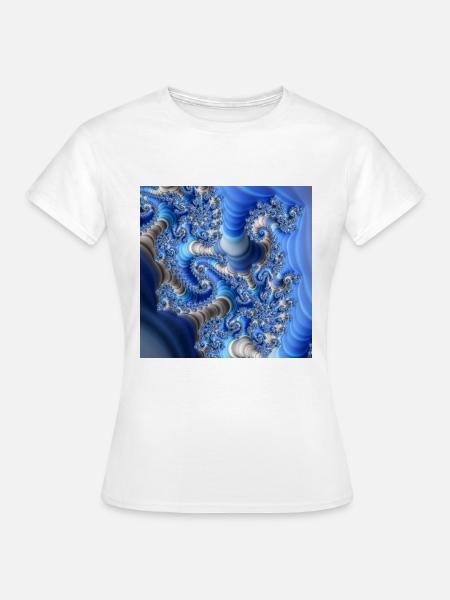 Fraktal #X38 - Frauen T-Shirt - Weiß