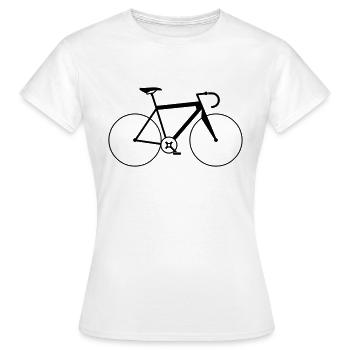 Bike - Bike - Women's T-Shirt - white - Front - AI Model Female 172 dark (172cm)