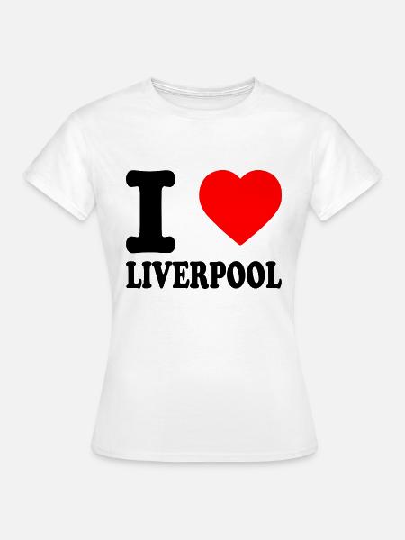 Liverpool - Frauen T-Shirt - Weiß