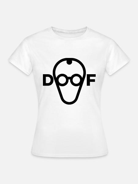 Merz find ich doof - nein zu Merz - Satire - Frauen T-Shirt - Weiß