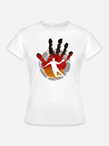 Handball Deutschland - Frauen T-Shirt - Weiß