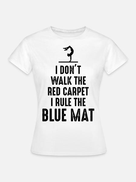 Gymnastics Gymnast Backflip Tumbling Acrobatics - Women's T-Shirt - white
