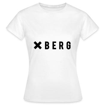 Kreuzberg Minimal - Frauen T-Shirt - Weiß - Vorne - AI Model Female 172 dark (172cm)