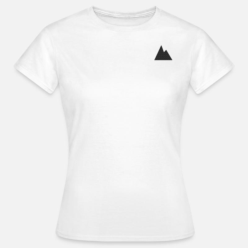 Minimalist mountain range - Women's T-Shirt - white