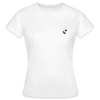 Armoiries 3 couleurs - T-shirt Femme - blanc - Devant - AI Model Female 172 dark (172cm)
